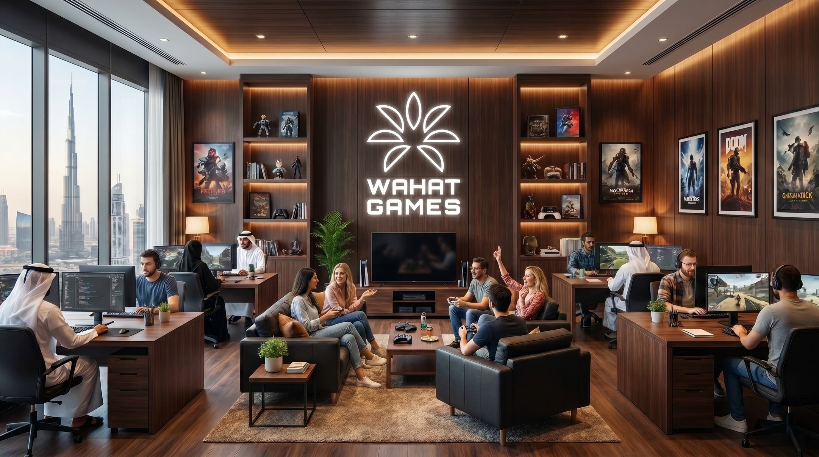 Wahat Games office